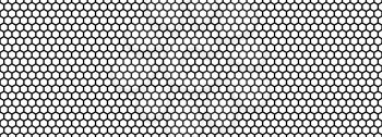 Seamless pattern of the black hexagonal netting