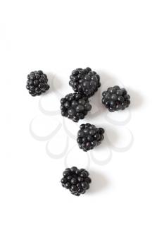 Royalty Free Photo of a Bunch of Blackberries