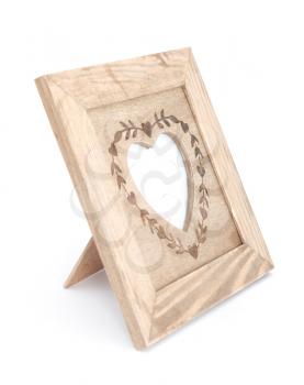 Royalty Free Photo of a Heart Picture Frame
