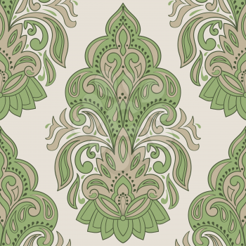 Vector Seamless Paisley Pattern