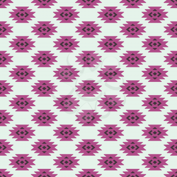 Vector Tribal Seamless Pattern.. Geometric Design. Can be used for textile, backgrounds, web, wrapping paper, package etc.