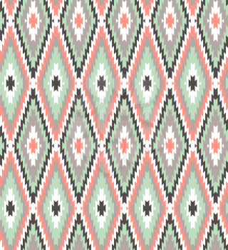 Vector Seamless  Mexican Background. Ethnic Pattern. 