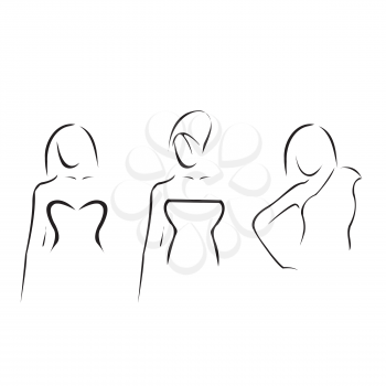 Cleavage Clipart