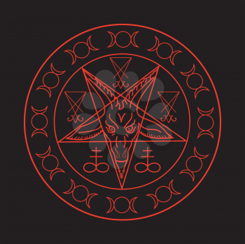 Satanism Clipart