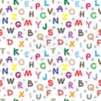 Royalty Free Clipart Image of a Letter Background