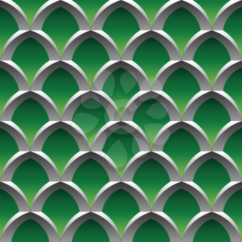 Royalty Free Clipart Image of a Arch Background