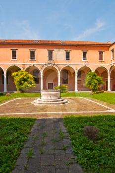 Venice Italy scuola dei Carmini interior view