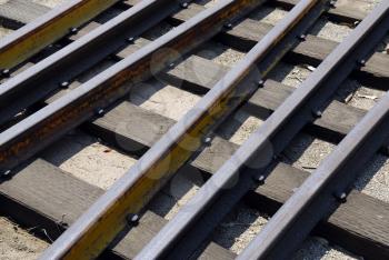 Royalty Free Photo of Railroad Tracks