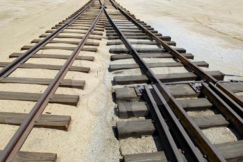 Royalty Free Photo of Railroad Tracks

