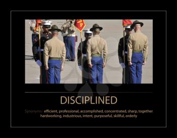 Disciplined Stock Photo