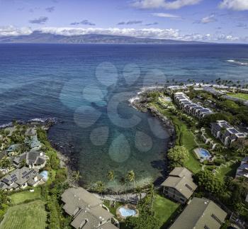 Royalty Free Photo of Honokeana Cove Maui, Hawaii