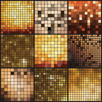 Abstract mosaic background. Geometric vector illustration.