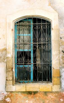 Royalty Free Photo of an Old Window in Limassol, Cyprus
