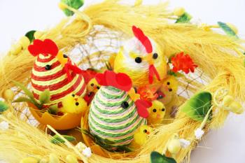 Royalty Free Photo of Easter Decorations