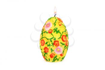 Royalty Free Photo of an Easter Egg Candle