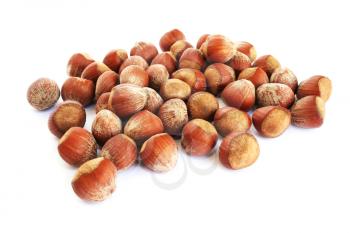 Royalty Free Photo of Hazelnuts