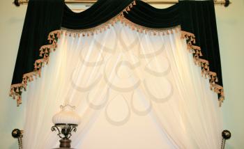 Royalty Free Photo of Curtains