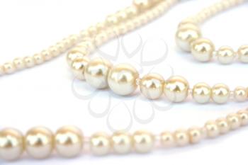 Royalty Free Photo of a Pearl Necklace