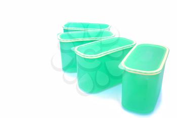 Royalty Free Photo of Plastic Containers
