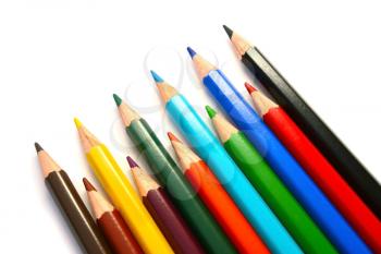 Royalty Free Photo of Pencil Crayons