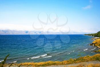 Royalty Free Photo of Lake Sevan in Armenia