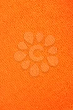 Royalty Free Photo of an Orange Towel