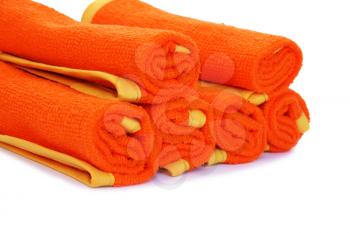 Royalty Free Photo of Rolled Towels