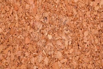 Cork board texture for background, close-up image.