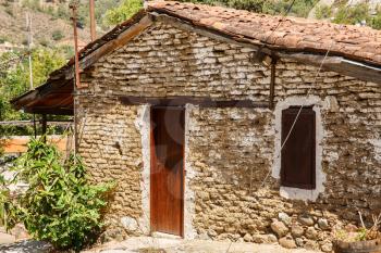 Old house in Kakopetria village, Cyprus.