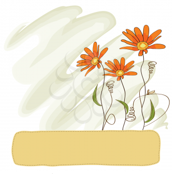 Royalty Free Clipart Image of Flower