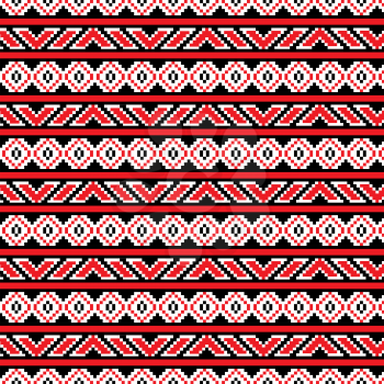 seamless ethnic pattern, illustration in vector format