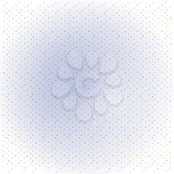 funny background with dots, vector illustration