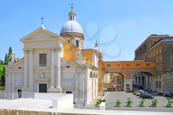 Cityscape of Rome - Eternal City, Italy, Rome.