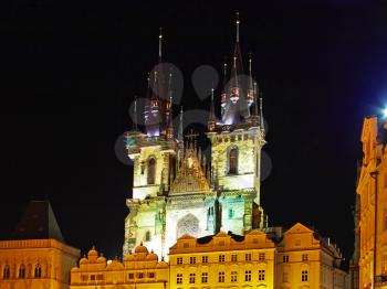Church of Our Lady before Týn-Staromestska Square, Prague, Czech Republic