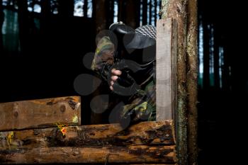 Game In A Paintball