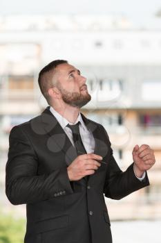 Portrait Of Confident Young Businessman