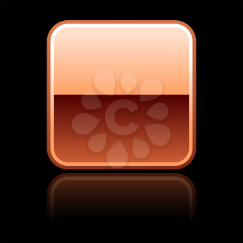 Royalty Free Clipart Image of a Square Icon