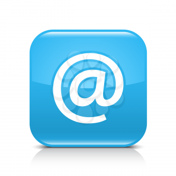Royalty Free Clipart Image of an Email At Sign