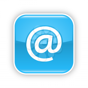 Royalty Free Clipart Image of an E-mail Icon