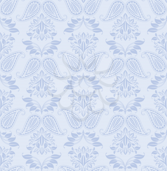 Seamless pattern, floral, decorative background, vector design