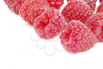 Royalty Free Photo of Ripe Raspberries