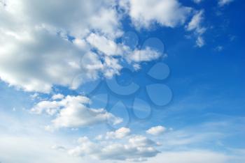 Royalty Free Photo of White Clouds in the Sky
