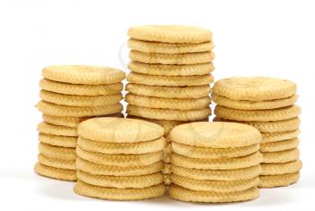 Royalty Free Photo of a Stack of Cookies