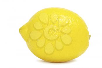 Lemon isolated on white background