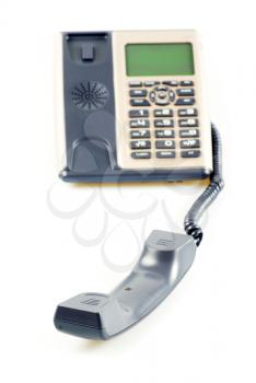  telephone isolated on a white background