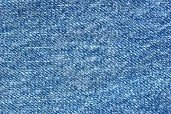 Textured striped blue jeans denim linen fabric background