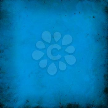 Grunge blue background with space for text