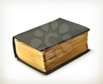 Old book vector