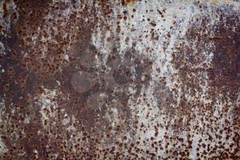 Iron corroded surface. Abstract background