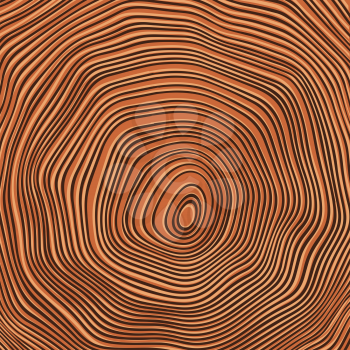 Tree rings background illustration. Color version